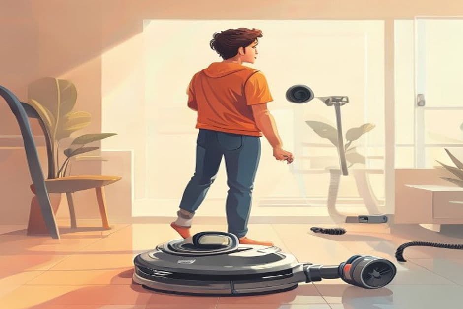 Robot vacuum and clean floor